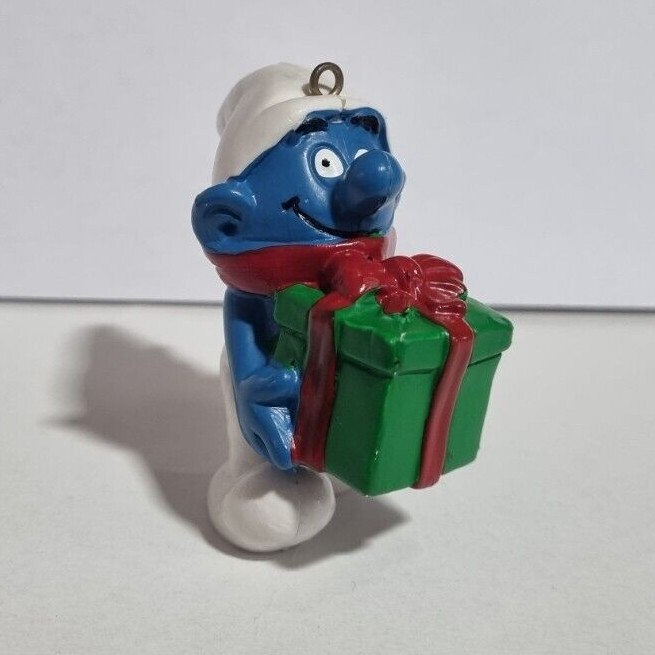 Smurfs 1981 Christmas Tree Ornaments / Hangers eBay