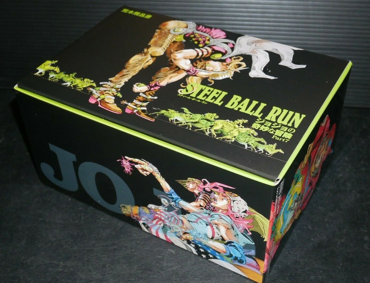 非売品　ジョジョ　STEEL BALL RUN コミック収納ボックス STEEL BALL RUN Paperback Edition With Box Set JoJo's Bizarre