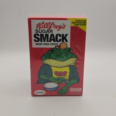 RARE Front Looped Cereal Killers Mini 3  Ron English Popaganda Toy SEALED 