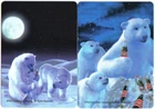 Vintage Coke Beverage Advert Swap Playing Cards: US COCA COLA Polar Bear Drinks