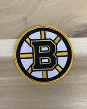 Boston Bruins Logo 3” Iron On Patch