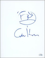 Dan Harmon "Rick and Morty" AUTOGRAPH Signed Hand-Drawn 8.5x11 Sketch ACOA