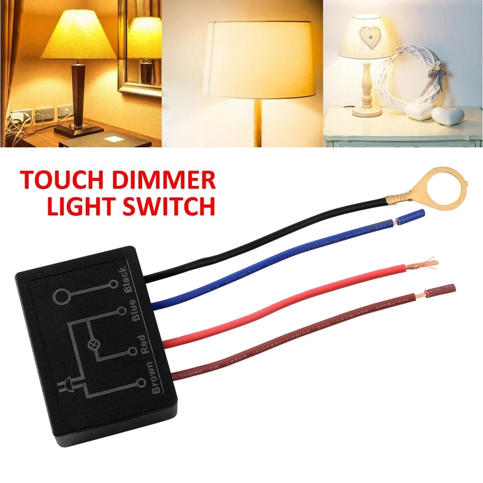 220V 3 Wege Touch Light Schalter Dimmer Control Module Sensor für LED Tischlampe - Bild 2 von 4