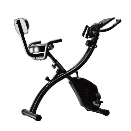 Slim Cycle Stationary Bicycle Flex Bike Ultra Brown Box Brand Black Free Ship - Picture 1 of 5
