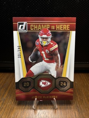 Panini 2024 Donruss - Jerick McKinnon Champ Is Here #14 Holo /100