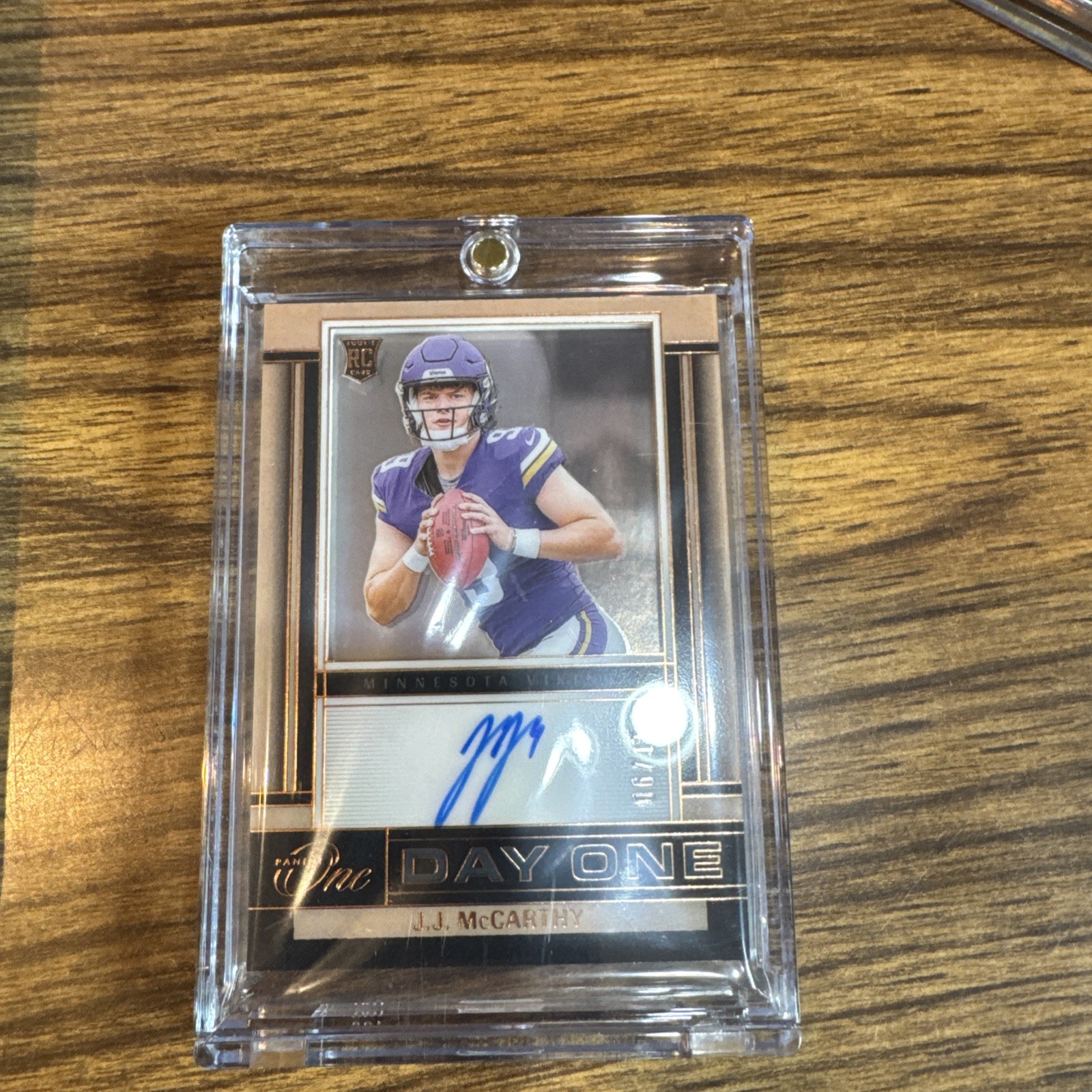 2025 Panini Immaculate JJ McCarthy Auto Day One /15