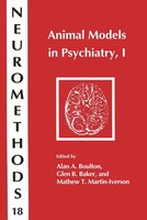 Alan A. Boulton (U. A.) | Animal Models In Psychiatry, I | Taschenbuch (2013)
