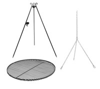 Schwenkgrill Grillrost Grill Stahl Dreibein Kette Cookking Inkl. Kurbel ø 70 Cm