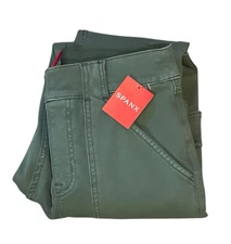 SPANX Stretch Twill Ankle Cargo Pants soft sage 20311R very small Medium skinny