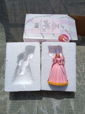 Enesco Wizard of Oz Good Witch Resin Figurine Pink Painted Boxed 2002
