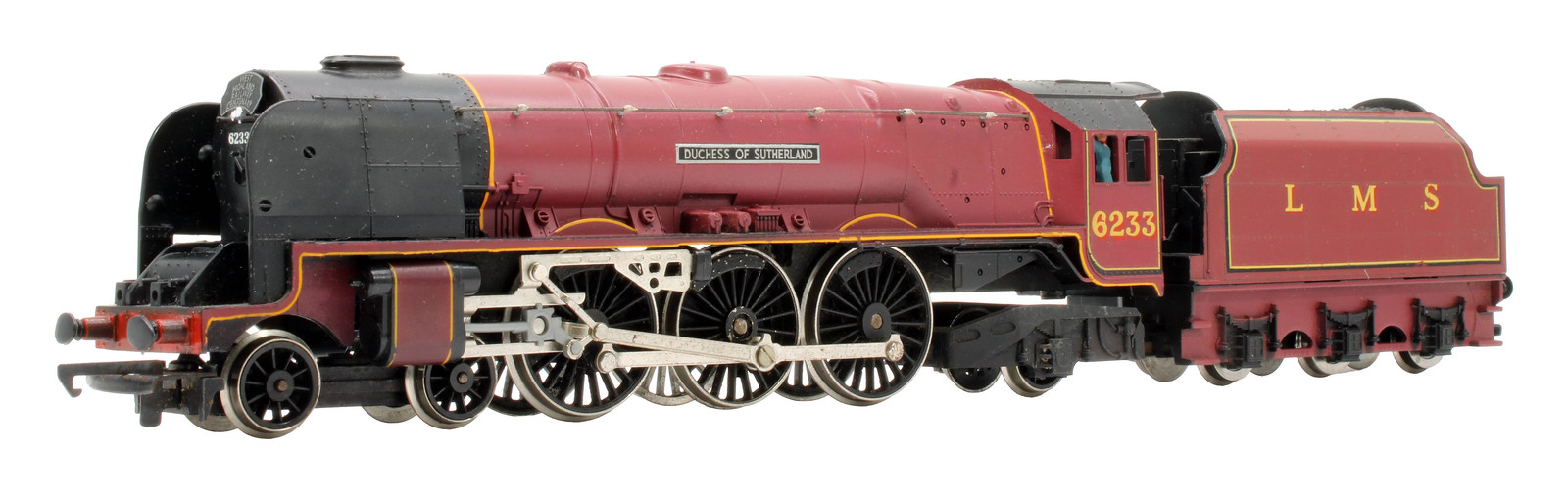HORNBY 'OO' R066 LMS 2-6-2 CLASS 8P 6233 'DUCHESS OF SUTHERLAND' STEAM LOCO