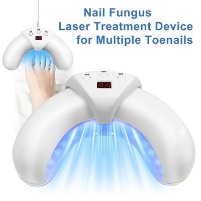 Nail Fungus Treatment Laser Therapy Device Fungal Onychomycosis Infection- White