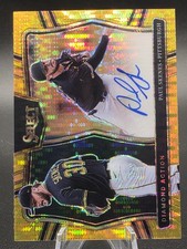 2025 Panini Select #DAS-PS Paul Skenes Diamond Action Gold Prizm Auto 2/10 (AU)