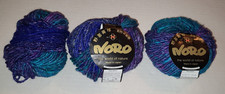 3 Three Skein Lot Noro World of Nature Silk Garden Chunky Mohair Wool Yarn