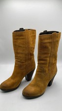 Young Spirit Damen Stiefel, Gr. 38, Wildleder, Braun