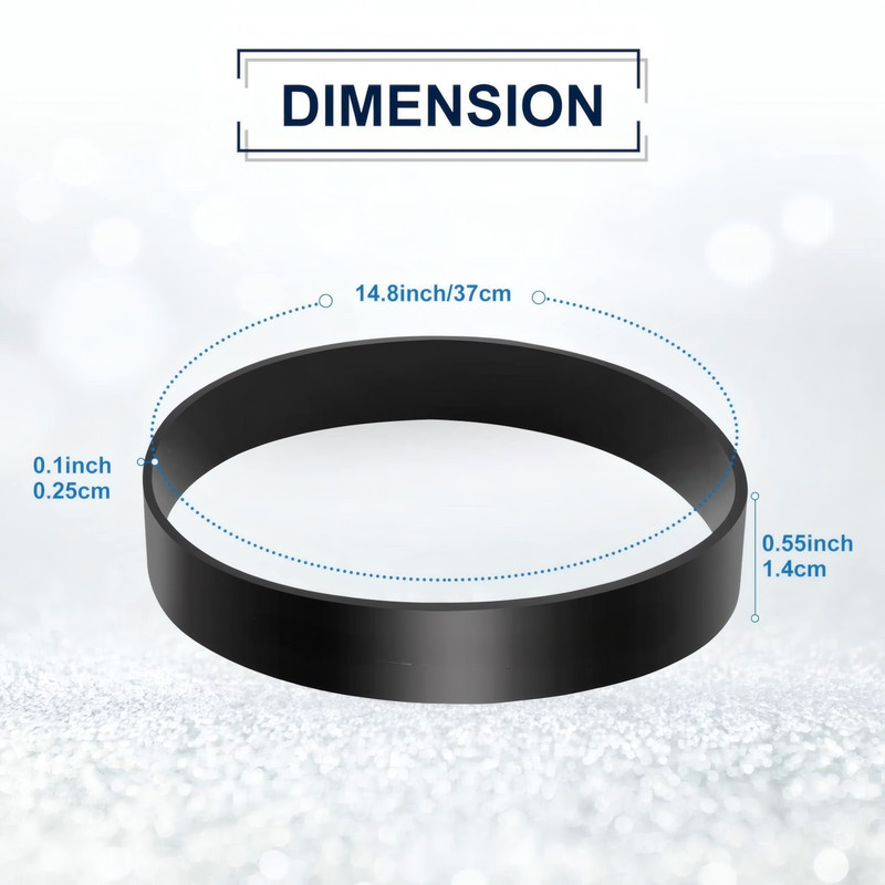 3031123 Replacement Belts for Bissell Vacuums Fits Models: 2487 2490 2492 2739