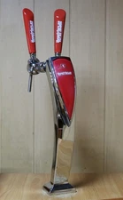 Draft Beer Tower 2 Faucets Pump With Illumination Chernigovskoe Ukraine