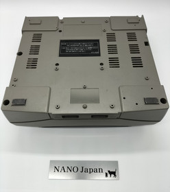Sega Saturn Console HST-3210 Gray Model Two controllers Tested Japan NTSC-J