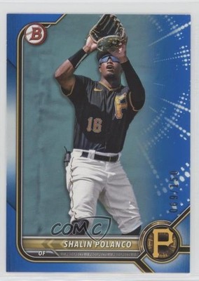 2022 Bowman Draft Blue 69/150 Shalin Polanco #BD-162 0jm6