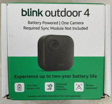 Blink Outdoor 4 4th Gen Wire-Free Smart Security Add On Camera HD 2-Way Audio