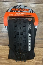Maxxis Shorty Tire 27.5 x 2.4, Tubeless, Folding, Black, 3C Grip, Double Down,