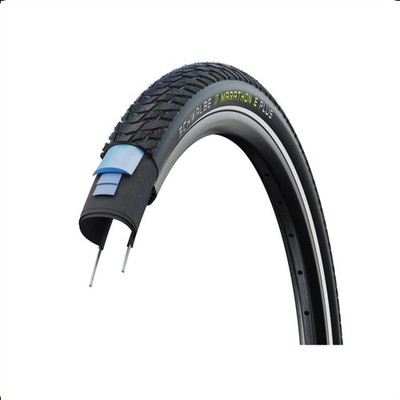 Schwalbe Marathon E-plus Smartguard (5 mm Pannenschutz) TwinSkin, Schwarz28*1,75