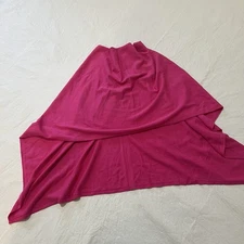 ALASHAN Passion Pink Cotton Cashmere Tradewind Dress Topper Poncho NWT Cozy
