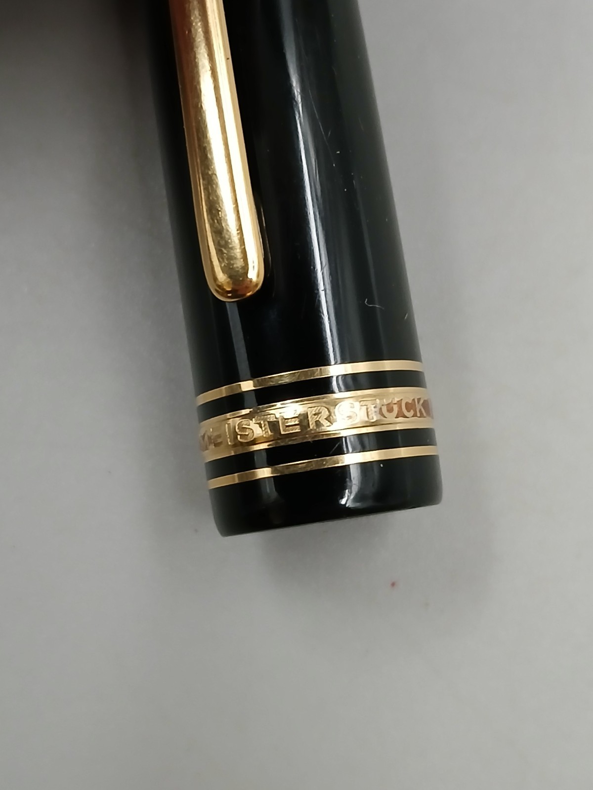 Vintage Montblanc Meisterstuck No 149 14k Nib Black Fountain Pen, Untested