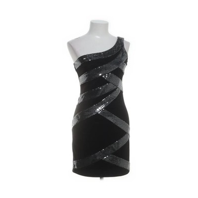 Goddess London, Cocktailkleid, Größe: 34, Schwarz/Silber #MUC