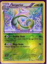 2012 POKEMON SERPERIOR 13/149 BLACK & WHITE BOUNDARIES CROSSED- RARE -REV HOLO on eBay