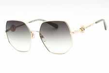 MARC JACOBS MARC 730 S PEF 9K Sunglasses Gold Green Frame Green Shaded Lens 59mm