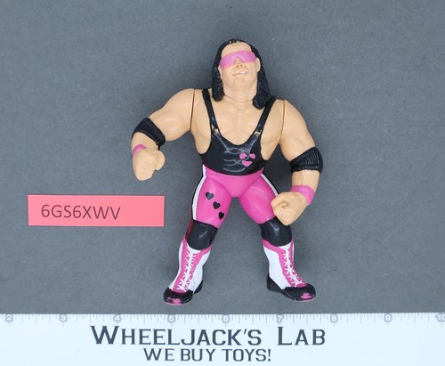 Bret Hart PINK HEART WWF WWE Hasbro Wrestling 1992...