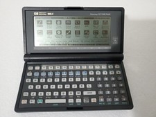 HP 100LX 1MB Ram Palmtop PC Handheld DOS PDA Pocket PC - Vintage Computing