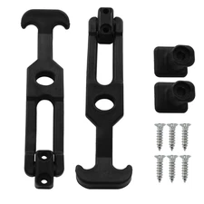 2 PCS 6.3" Rubber Flexible Draw Latch T-Handle Hasp Hood Catch Cooler Latches...
