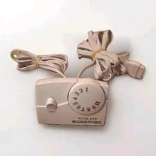 Biddeford Living Quarters TC11BA Heated Electric Blanket Control  4 Prong TESTED