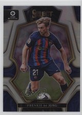 2022-23 Panini Select La Liga Mezzanine Silver Prizm Frenkie de Jong #132 12zw