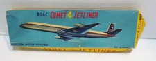 ORIGINAL BOX LID ONLY for VINTAGE TIN BOAC COMET 4 JETLINER FRICTION TOY JAPAN