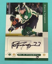 2005-06 UD Be a Player Signatures #PT Pierre Turgeon Dallas Stars HOCKEY Card S9