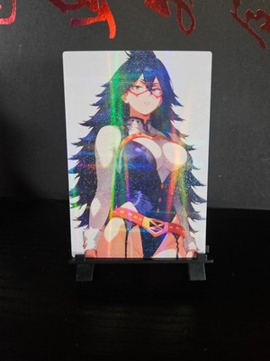 Midnight My Hero Academia MHA Art Card Holo Glitter Anime Sexy Waifu CCG