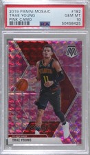 2019-20 Panini Mosaic Pink Camo Prizm Trae Young #182 PSA 10 GEM MT 03rx