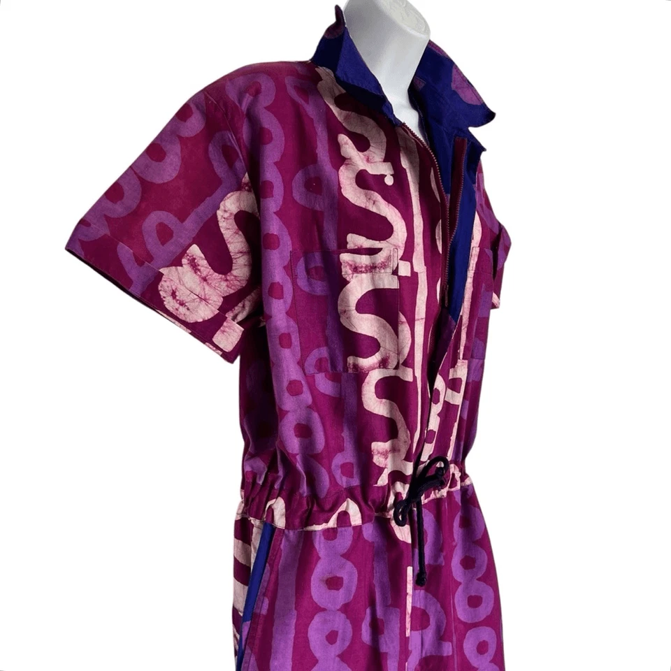 Mono Studio 189 Púrpura Estampado Geométrico Algodón Talla S Foto 3 de 4