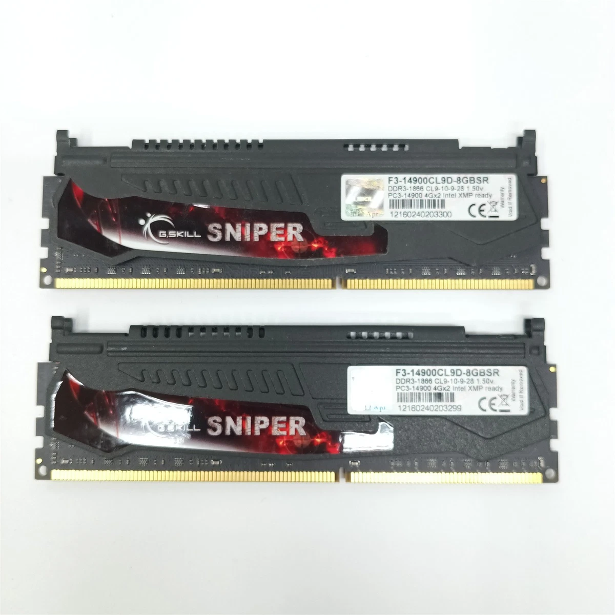G. SKILL PC3-14900 (DDR3-1866) Bus Speed DIMM Computer Memory (RAM