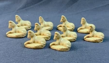 Lot of  10  Wade England Whimsies Red Rose Tea HORSE Miniature Figurines.