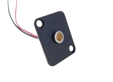 Procraft D-Plate With 6mm 115v LED Indicator Lamp Yellow D-6ZSD.X-115-Y