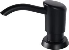GAGALIFE Built in Sink Soap Dispenser or Lotion for Matte Black 