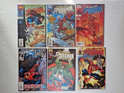 1997-1998 The Amazing Spider-Man 429-434, Cosmic Carnage, Silver Surfer