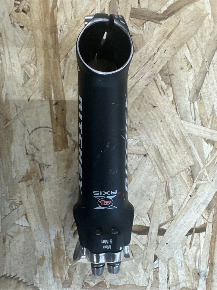 Vástago de bicicleta de aleación de 4 ejes Ritchey WCS 110 mm 6/84 grados 31,8 abrazadera negro 121 gramos Foto 3 de 4