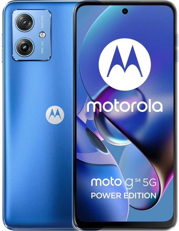 Smartphone MOTOROLA Moto G54 Power 5G 8GB + 256GB 6,5" Android Azul Perla - Imagen 2 de 4