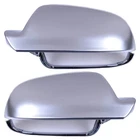 2 COQUE RETROVISEUR GRIS POUR AUDI A4 B8 A5 8T A3 8P FACELIFT > 2010 SIDE ASSIST