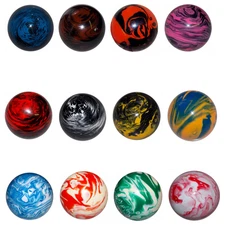 Marbled Shift Knobs (1/2"-13 female threads) Twisted Shifterz (Choose Color)